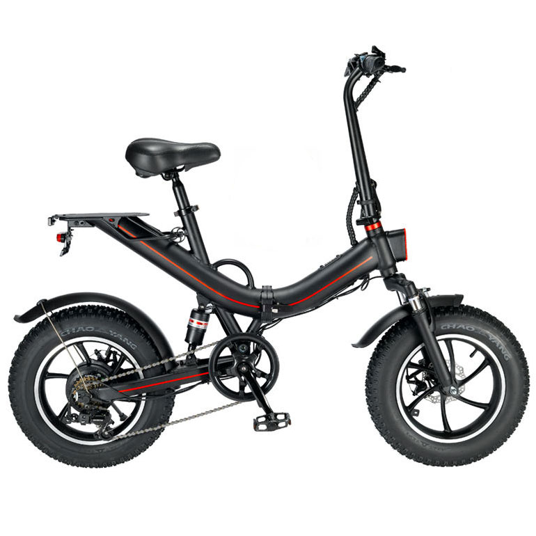 V5 Fat Tires E-bike16x4 foldable electric fat bike